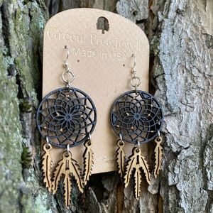 Green Tree Jewellery - Renewable Natural Wood Earrings